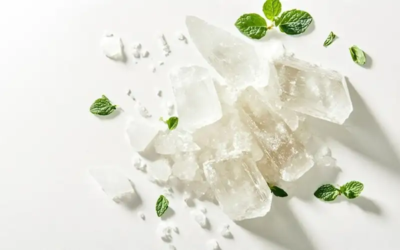 Cristaux de menthe en paillettes 5g